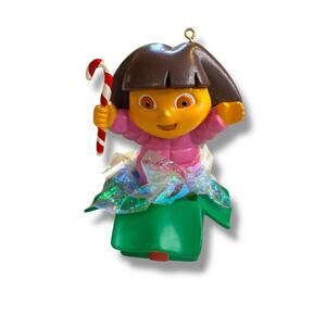 2006 Dora the Explorer in Box Holiday Ornament in Box 3.5"